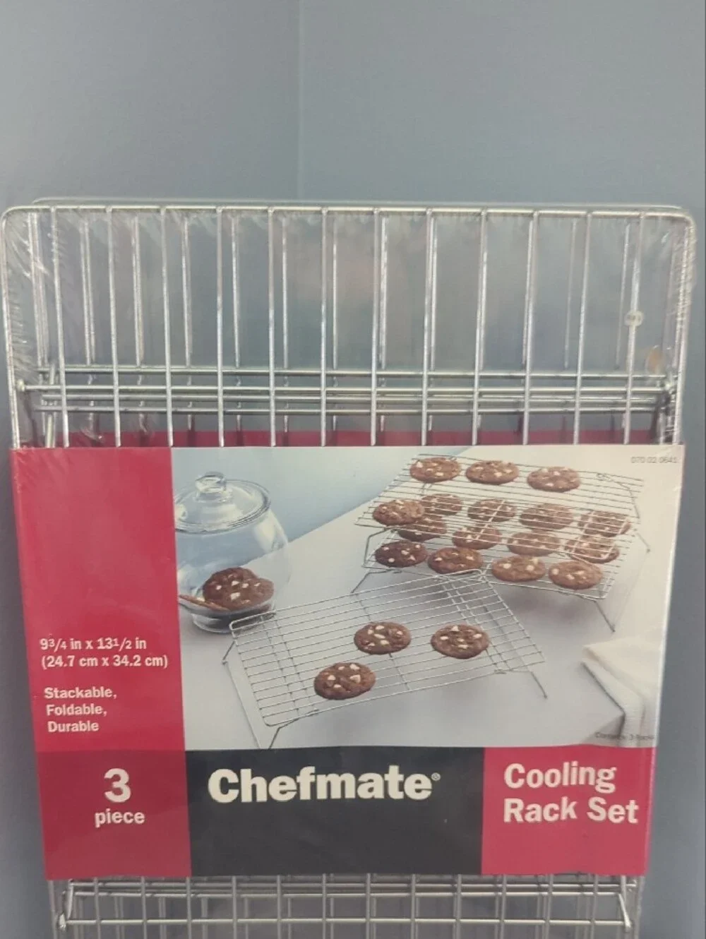 Cooling/Baking Rack Chefmate 3-Piece Set Of Wire Racks - Picture 5 of 5